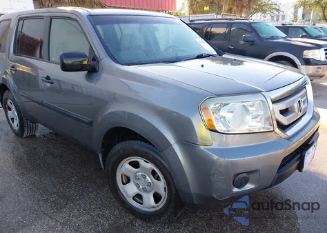 2009 Honda Pilot Lx из США, поврежденный, VIN 5FNYF38299B010534